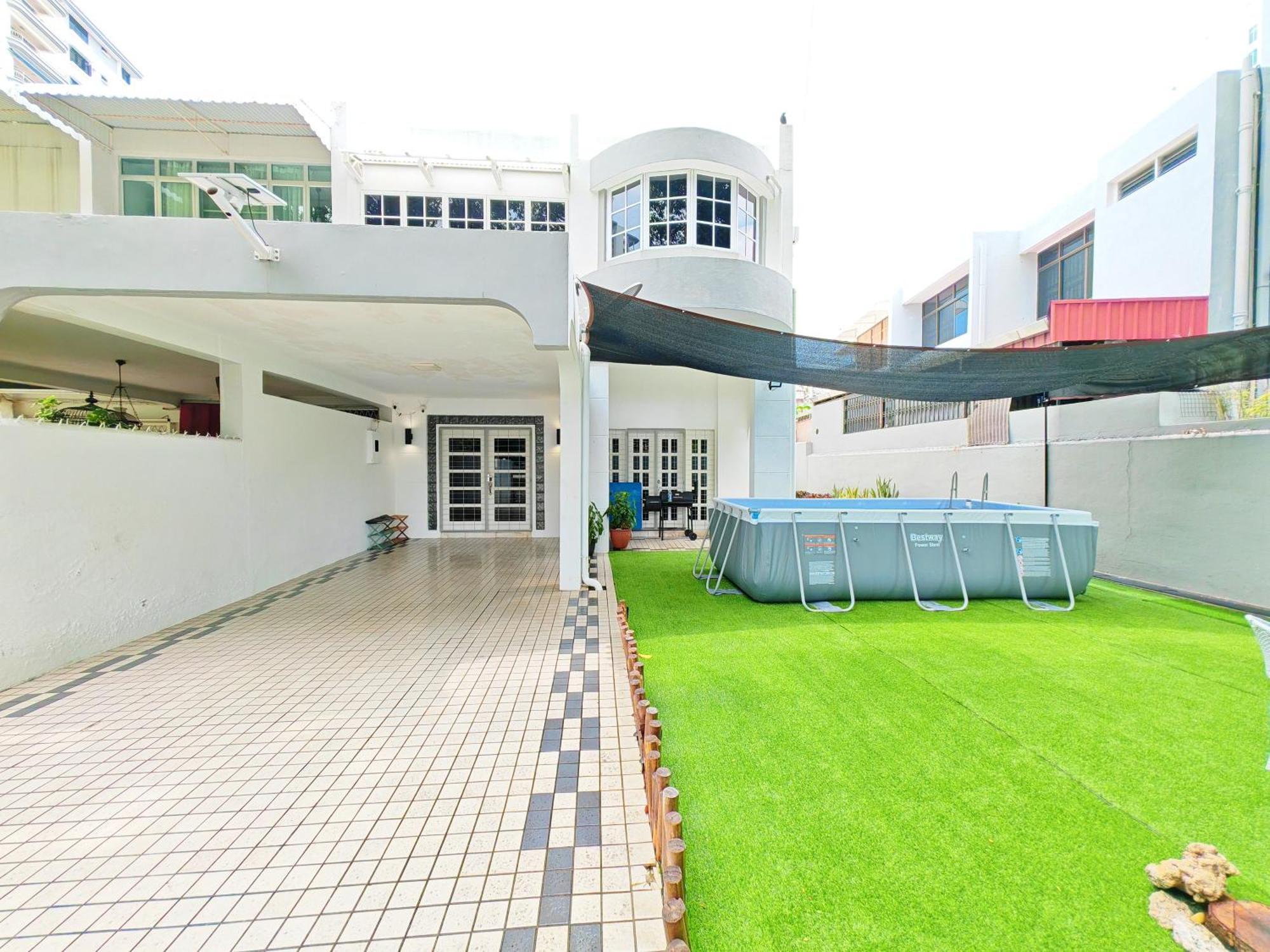 527 Beachhouse L 5 Bedroom With Swimming Pool - 3Min Walk To The Beach Tanjung Bungah  Ngoại thất bức ảnh